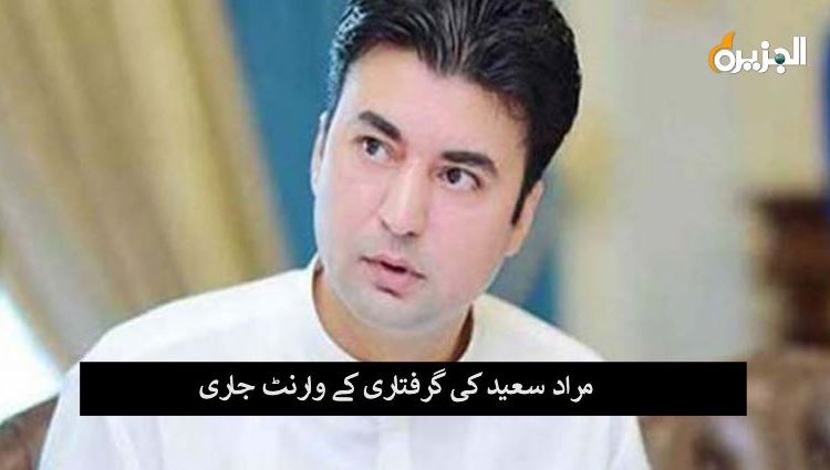 مراد سعید کی گرفتاری کے وارنٹ جاری