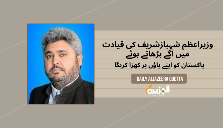 وزیراعظم شہبازشریف کی قیادت میں آگے بڑھاتے ہوئے